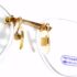 5767-Gọng kính nam/nữ-Mới/Chưa sử dụng-VAN GOGH VG 835 rimless eyeglasses frame10