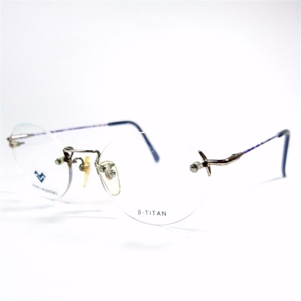 5769-Gọng kính nữ-Mới/Chưa sử dụng-MARIO VALENTINO MV 139 rimless eyeglasses frame1