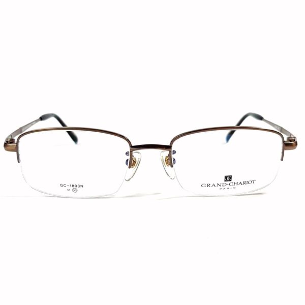 5792-Gọng kính nam/nữ-Mới/Chưa sử dụng-GRAND CHARIOT GC 1803N half rim eyeglasses frame2