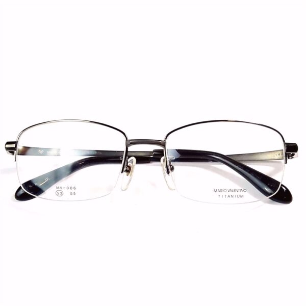 5805-Gọng kính nam-Mới/Chưa sử dụng-MARIO VALENTINO MV006 half rim eyeglasses frame0