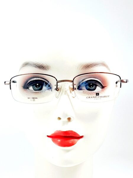 5792-Gọng kính nam/nữ -GRAND CHARIOT GC 1803N half rim eyeglasses frame1