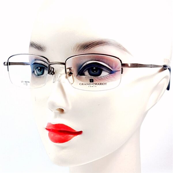 5792-Gọng kính nam/nữ-Mới/Chưa sử dụng-GRAND CHARIOT GC 1803N half rim eyeglasses frame18