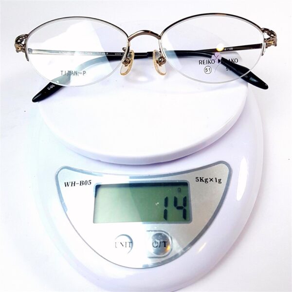 5789-Gọng kính nữ-Mới/Chưa sử dụng-REIKO HIRAKO RH1609 half rim eyeglasses frame16