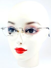 5769-Gọng kính nữ-MARIO VALENTINO MV 139 rimless eyeglasses frame