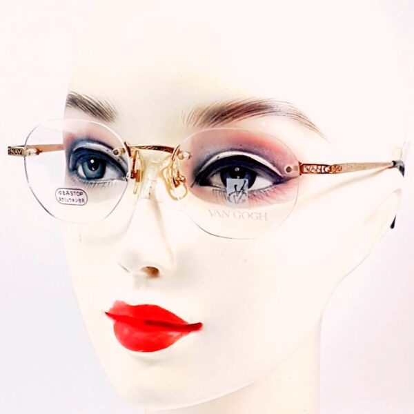 5767-Gọng kính nam/nữ-Mới/Chưa sử dụng-VAN GOGH VG 835 rimless eyeglasses frame21