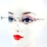 5764-Gọng kính nữ (new)-FENDI FE 8018 rimless eyeglasses frame0