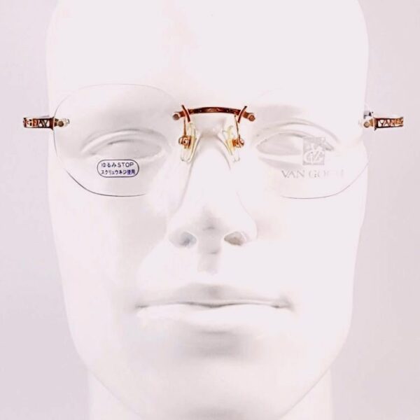 5767-Gọng kính nam/nữ-Mới/Chưa sử dụng-VAN GOGH VG 835 rimless eyeglasses frame22