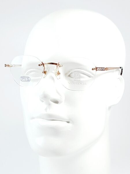 5767-Gọng kính nam/nữ (new)-VAN GOGH VG 835 rimless eyeglasses frame3