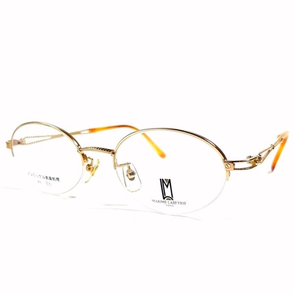 5780-Gọng kính nữ-Mới/Chưa sử dụng-MAXIME LABEYRIE MX2001 half rim eyeglasses frame1