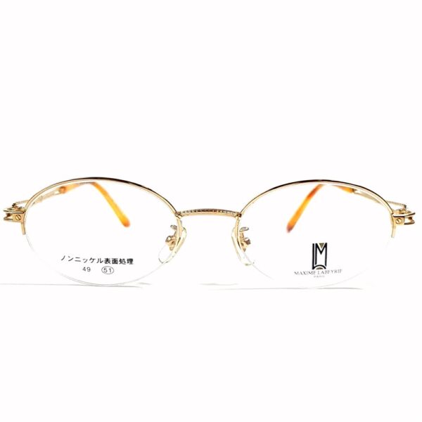 5780-Gọng kính nữ-Mới/Chưa sử dụng-MAXIME LABEYRIE MX2001 half rim eyeglasses frame2