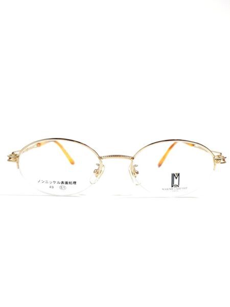 5780-Gọng kính nữ-MAXIME LABEYRIE MX2001 half rim eyeglasses frame3