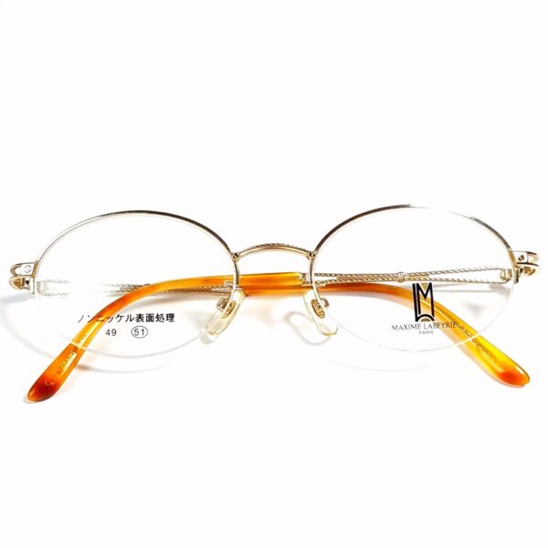 5780-Gọng kính nữ-Mới/Chưa sử dụng-MAXIME LABEYRIE MX2001 half rim eyeglasses frame20