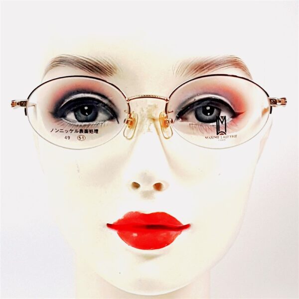 5780-Gọng kính nữ-Mới/Chưa sử dụng-MAXIME LABEYRIE MX2001 half rim eyeglasses frame23