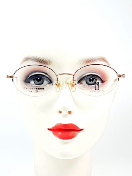 5780-Gọng kính nữ-MAXIME LABEYRIE MX2001 half rim eyeglasses frame1