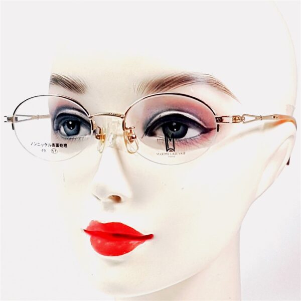 5780-Gọng kính nữ-Mới/Chưa sử dụng-MAXIME LABEYRIE MX2001 half rim eyeglasses frame24