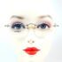 5785-Gọng kính nữ-SLAN D SD-310 rimless eyeglasses frame1
