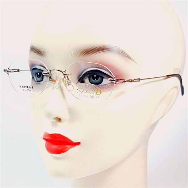 5785-Gọng kính nữ/nam-Mới/Chưa sử dụng-SLEN D SD-315 rimless eyeglasses frame18