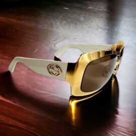 5660-GUCCI GG 2617 gold plated sunglasses-Kính mát nữ-Đã sử dụng