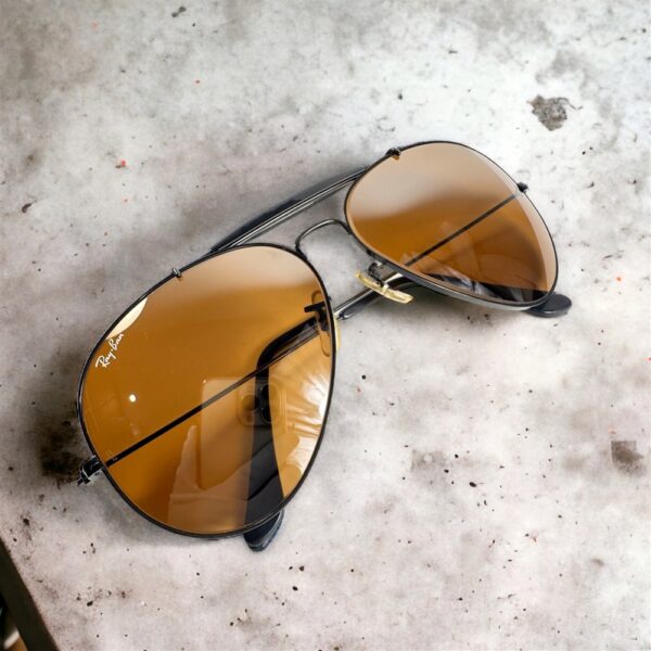 5639-Kính mát nam-RAYBAN B&L aviator USA vintage sunglasses-Đã sử dụng0