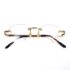 5767-Gọng kính nam/nữ-Mới/Chưa sử dụng-VAN GOGH VG 835 rimless eyeglasses frame0