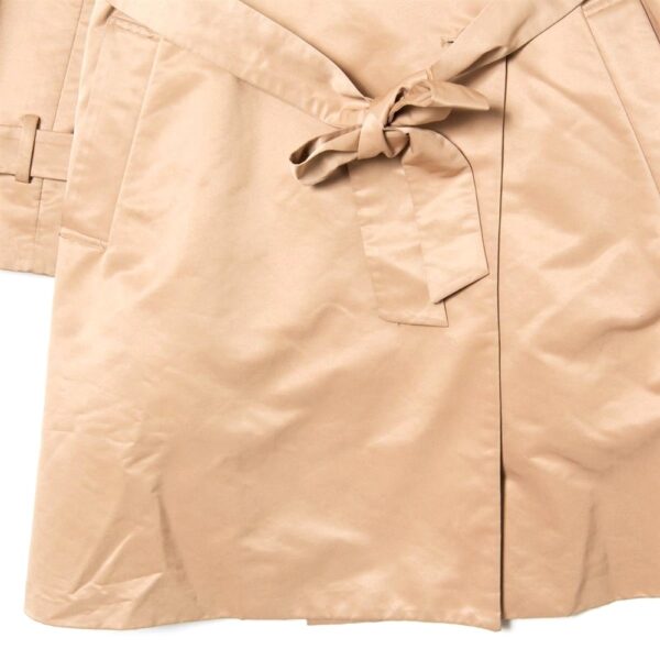9901-Áo khoác nữ-BIANCA Epoca khaki trench coat-size 36~size S4