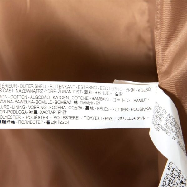 9903-Áo khoác dài nữ-ZARA Basic trench coat size L9