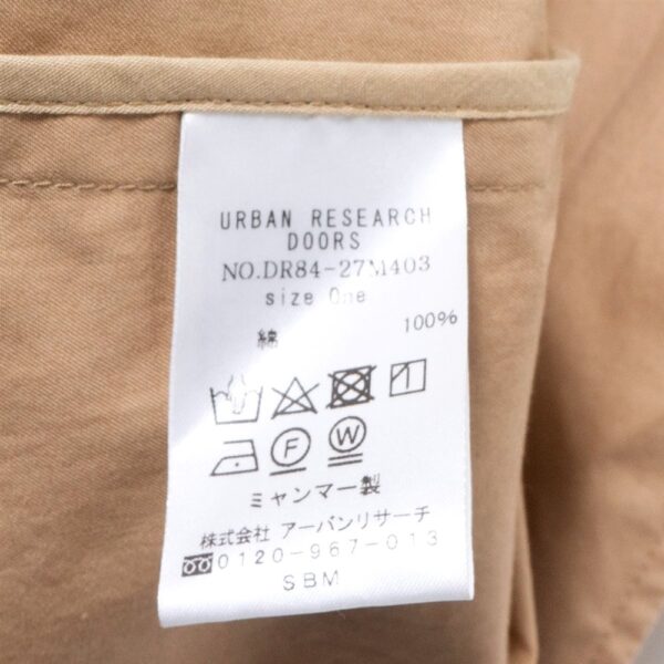9908-Áo khoác dài nữ-URBAN RESEARCH Doors trench coat-Size One8