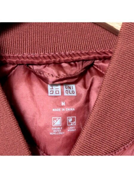 9912-Áo khoác/Áo phao nữ-UNIQLO light weight Ribbed Blouson jacket-Size M1