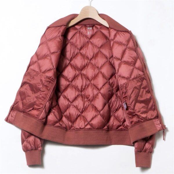 9912-Áo khoác/Áo phao nữ-UNIQLO Quilted Puffer Bomber Jacket-Size M3