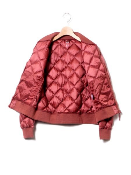 9912-Áo khoác/Áo phao nữ-UNIQLO light weight Ribbed Blouson jacket-Size M2