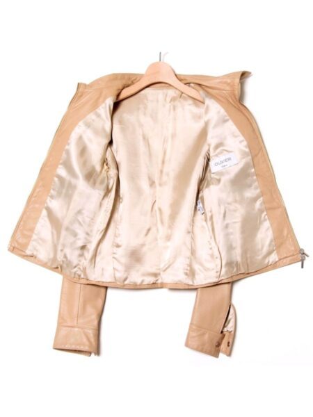 9929-Áo khoác da nữ-OLIVIERI Venezia Italy leather jacket-Size M5