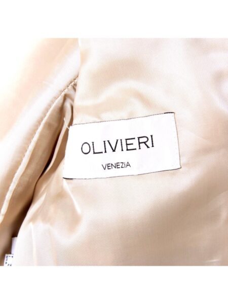 9929-Áo khoác da nữ-OLIVIERI Venezia Italy leather jacket-Size M6