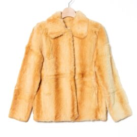 9930-Áo khoác nữ-ALBO QUATTRO rabbit fur coat-size 38 (size M)