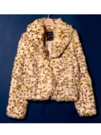 9932-Áo khoác nữ-BEBEROSE rabbit fur coat-size M