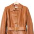 9916-Áo khoác da nữ-OTTO SUMISHO leather trench coat-Size 93