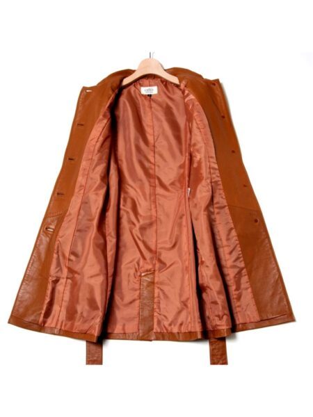 9916-Áo khoác da nữ-OTTO SUMISHO leather trench coat-Size 92