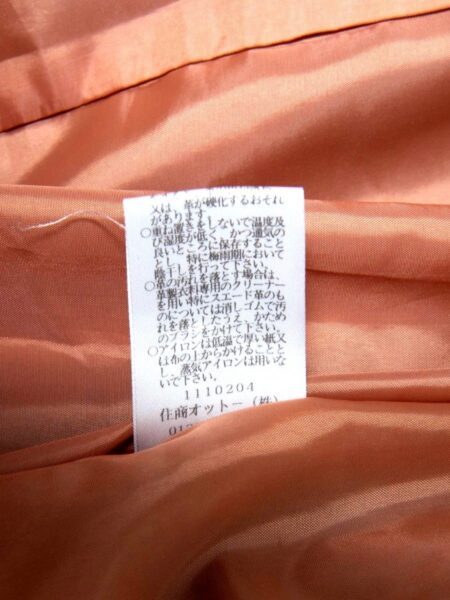 9916-Áo khoác da nữ-OTTO SUMISHO leather trench coat-Size 99