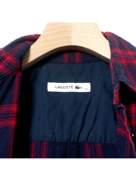 9977-Áo khoác dài-LACOSTE cotton long coat – size 34 ~ size S1