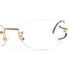 5856-Gọng kính nữ (used)-YVES SAINT LAURENT 30-4684 rimless frame4