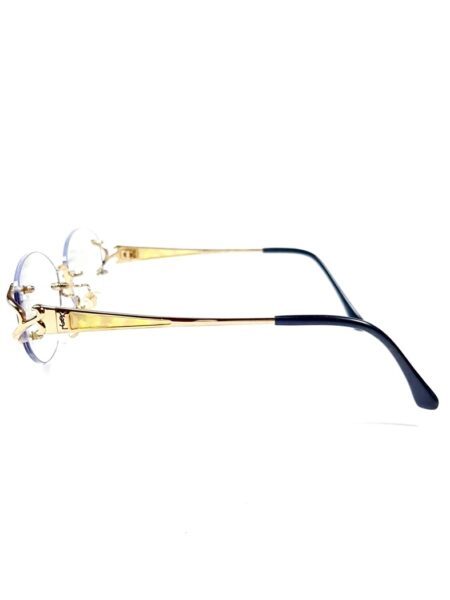 5856-Gọng kính nữ (used)-YVES SAINT LAURENT 30-4684 rimless frame8