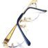 5856-Gọng kính nữ (used)-YVES SAINT LAURENT 30-4684 rimless frame16