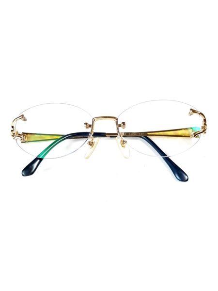 5856-Gọng kính nữ (used)-YVES SAINT LAURENT 30-4684 rimless frame17