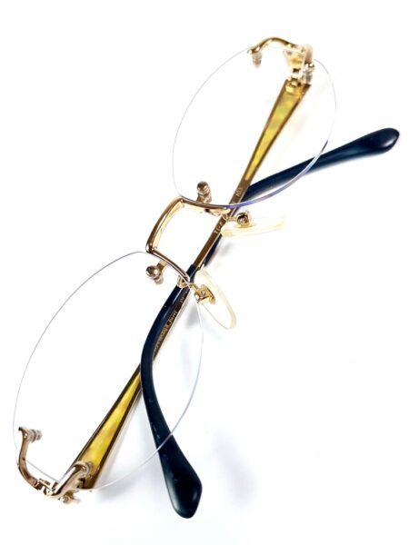 5856-Gọng kính nữ (used)-YVES SAINT LAURENT 30-4684 rimless frame18