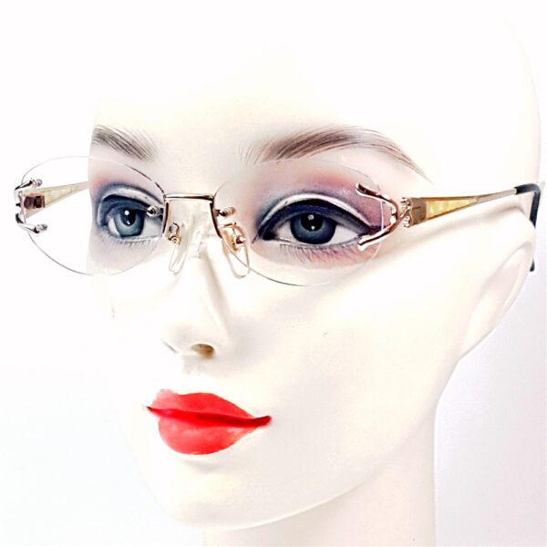 5856-Gọng kính nữ-Khá mới-YVES SAINT LAURENT 30-4684 rimless eyeglasses frame23