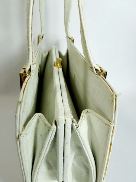 6508-Túi xách tay da đà điểu-OLOP Italy ostrich leather handbag8