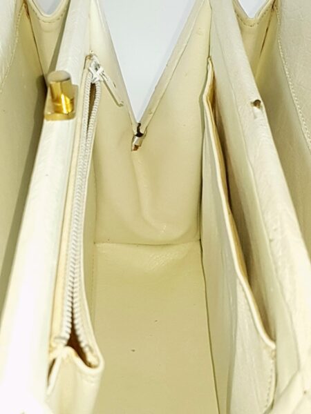 6508-Túi xách tay da đà điểu-OLOP Italy ostrich leather handbag14