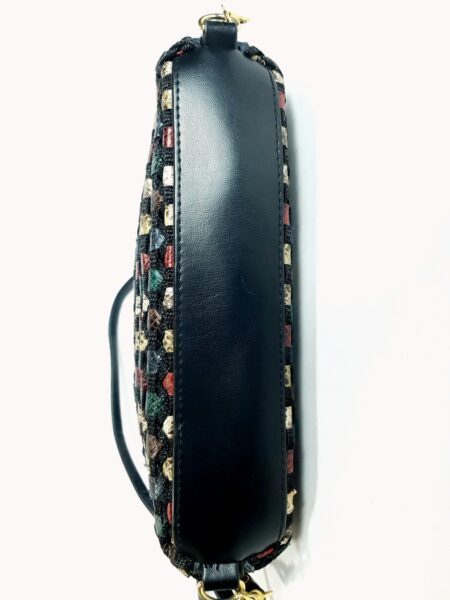 6511-Túi đeo chéo da rắn đan-Snake leather crossbody bag9