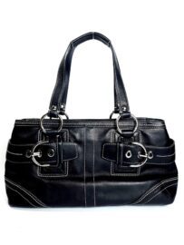 6515-Túi xách tay-COACH leather tote bag