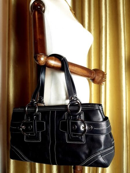 6515-Túi xách tay-COACH leather tote bag1