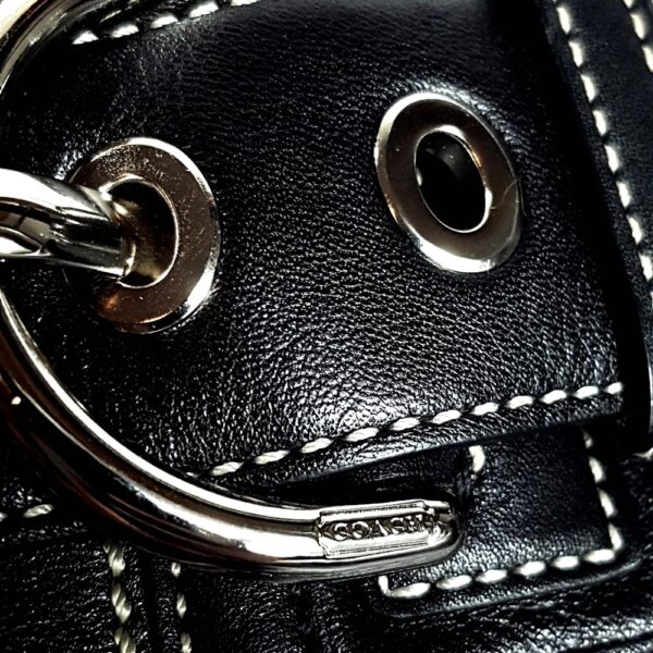 6515-Túi xách tay-COACH leather tote bag-Gần như mới12